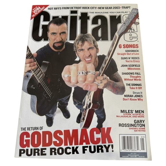 Guitar Magazines (5) Metallica Ozzy Stevie Ray Vaughn Red Hot Chili Peppers - Picture 2 of 12